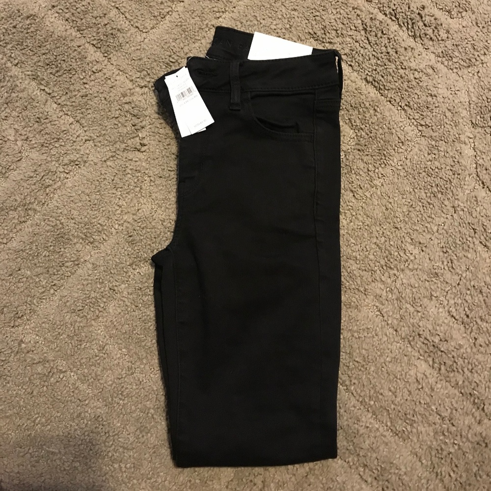 American Eagle Hi-Rise Jeggings Size 4 Black